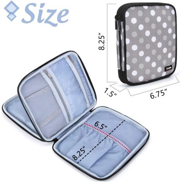 Carrying Bag Compatible with Cricut Pen Set and Basic Tool Set, Double-layer - Picture 4 of 7